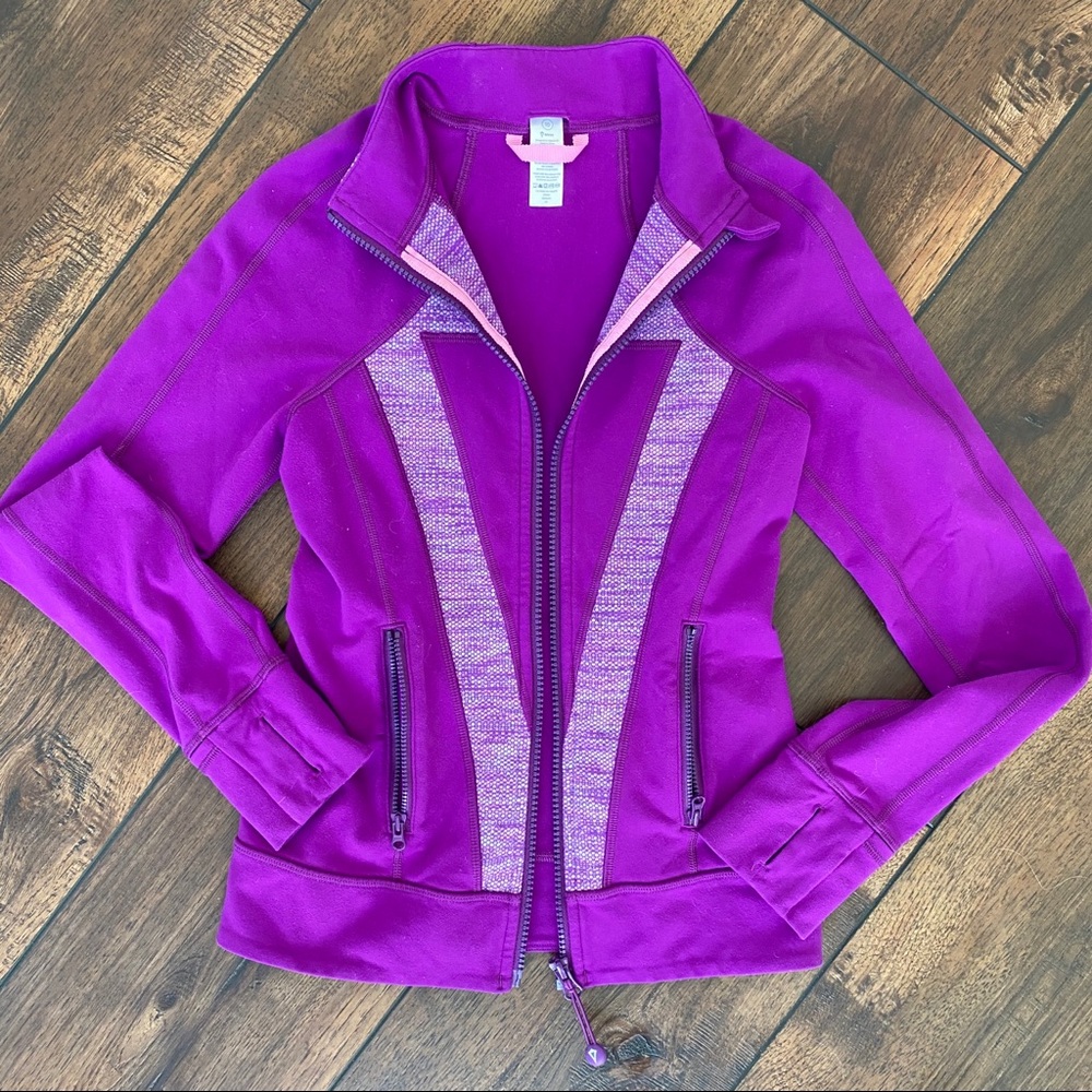 Ivivva (LuLuLemon for Kids) long sleeve full zipup